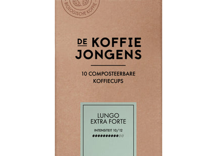 De Koffiejongens Lungo extra forte capsules