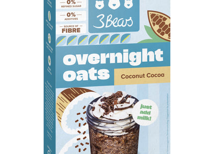 3Bears Overnight oats coconut cocoa