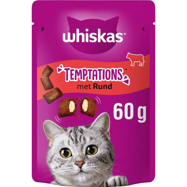 Whiskas Temptations beef cat treats