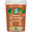 Verse soep paprika zoete aardappel