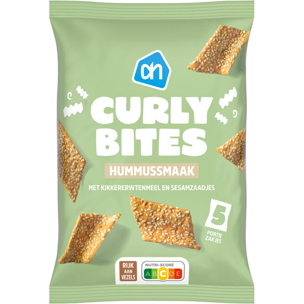 Curly bites hummusmaak