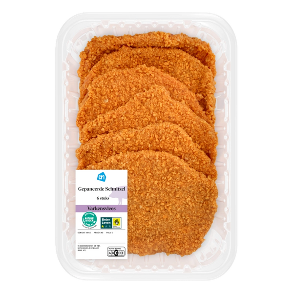 Schnitzel 6 stuks