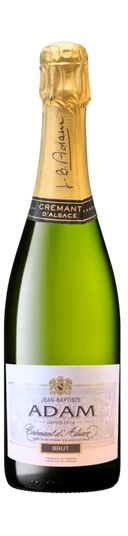 J.B. Adam AOC Schaumwein aus dem Elsass Brut