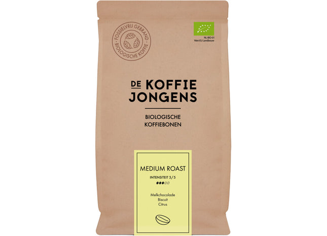 De Koffiejongens Medium roast koffiebonen