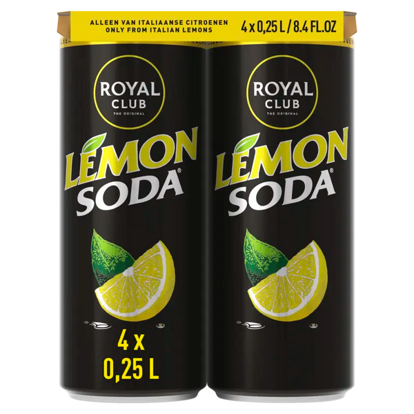 Royal Club Lemon soda 4-pack