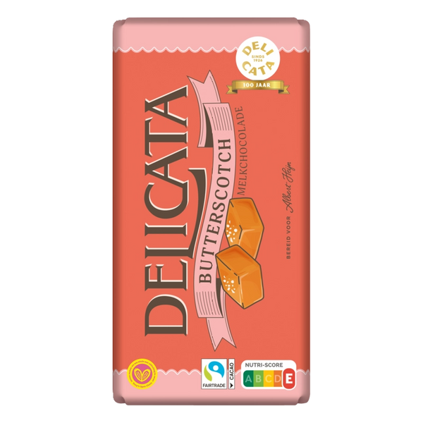 Delicata Riegel Butterscotch Milchschokolade