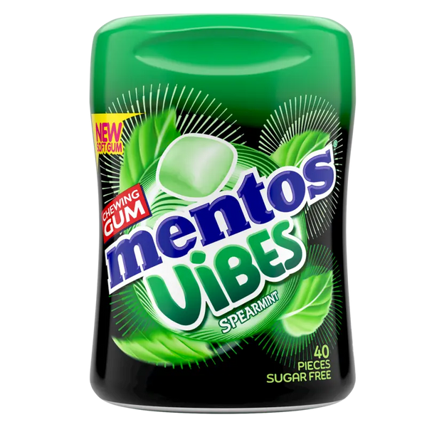 Mentos Gum Vibes Grüne Minze