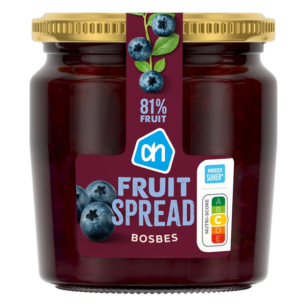 Blueberry fruit spread