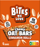 BitesWeLove Chewy cinnamon roll oat bars