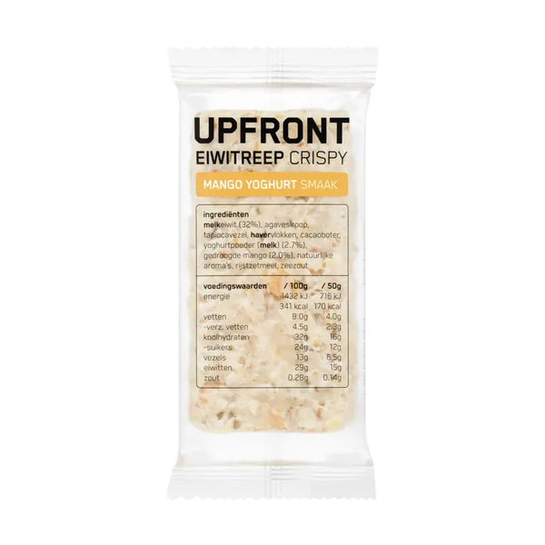 Upfront Eiweißriegel Knusprige Mango Joghurt