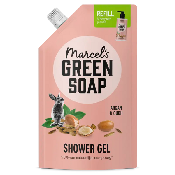 Marcel’s Green Soap Duschgel-Nachfüllpackung Argan & Oud