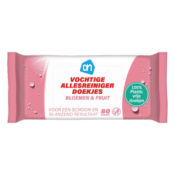Vochtige allesreiniger doekjes bloemen