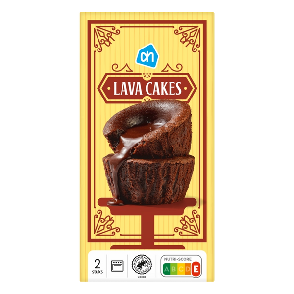 Ausgezeichnete Schokoladen-Lava-Kuchen