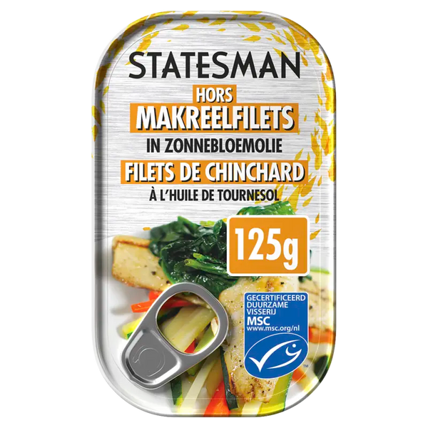 Statesman Makrelenfilets in Sonnenblumenöl