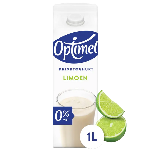 Optimel Drinkyoghurt limoen