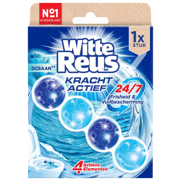 Witte Reus Toiletblok kracht actief oceaan