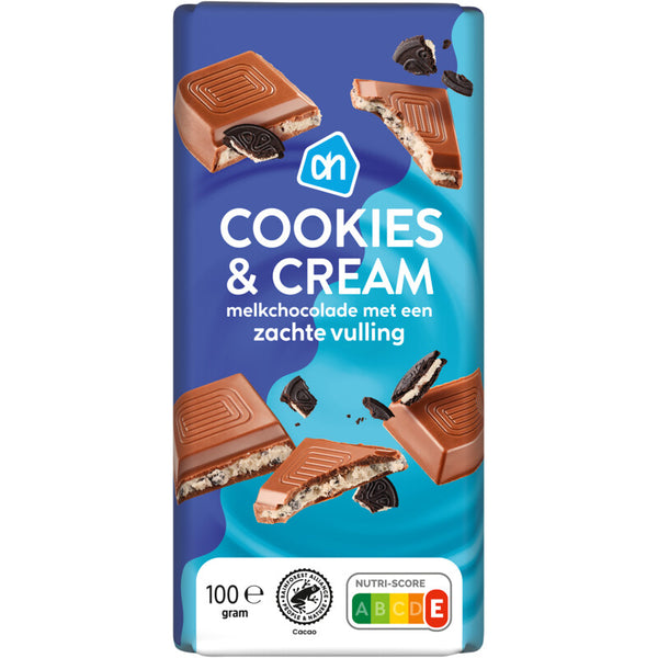 Cookies cream melkchocolade