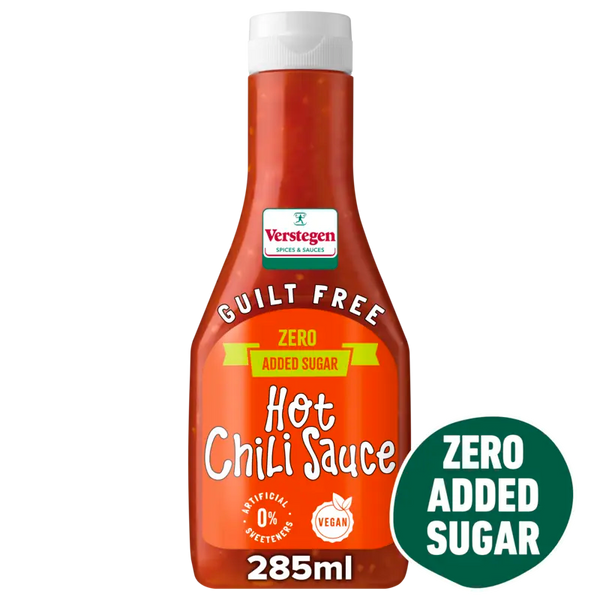 Verstegen Hot Chili Sauce ohne Zuckerzusatz