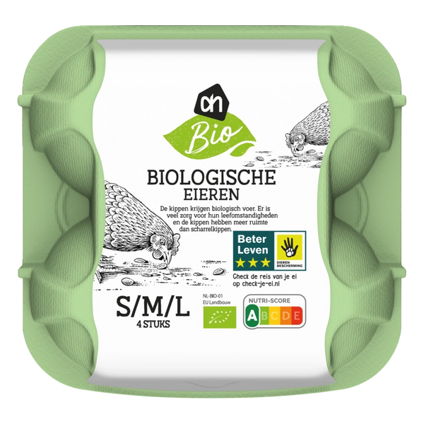 Organic Eggs S M L