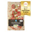 Fresh pepperoni pinsa