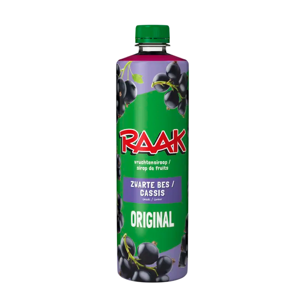 Raak Fruchtsirup Schwarze Johannisbeeren