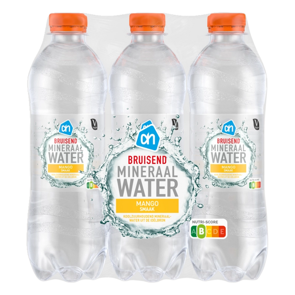 Sparkling water mango 6-pack