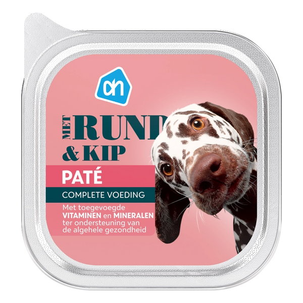 Paté met rund en kip