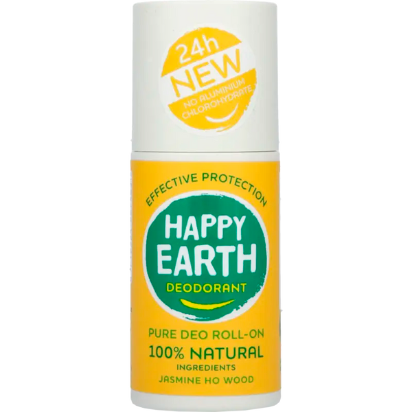 Happy Earth Deo roller jasmine ho wood