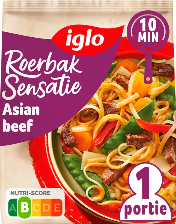 Iglo Pfannensensation Asiatisches Rindfleisch