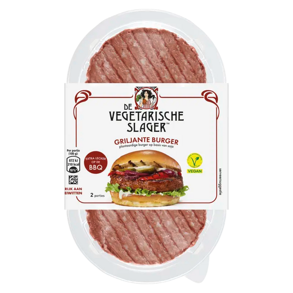 Vegetarische Slager Brillanter Grill-Burger