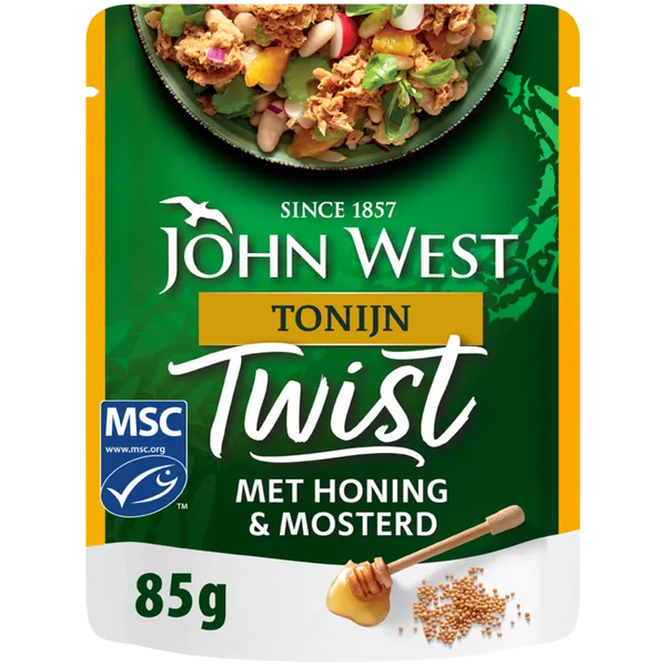 John West Twist tuna with honey & mustard