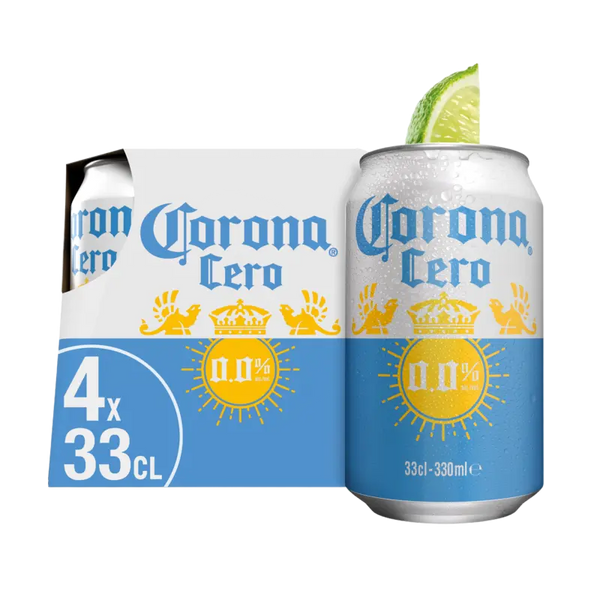 Corona Cero alkoholfreies Bier 4er-Pack