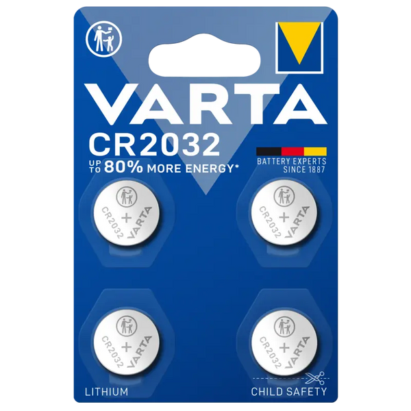 Varta Knopfzellenbatterie Lithium CR2032