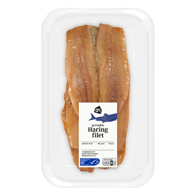 Smoked trout, herring