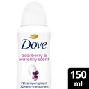 Dove Acai & waterlily anti-transpirant spray