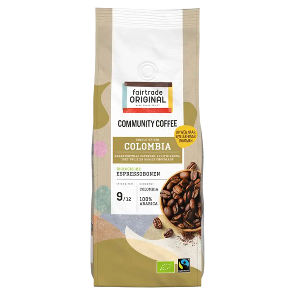 Fairtrade Original Kolumbien biologische Espressobohnen