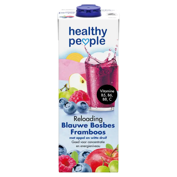 Healthy people Blauwe bosbes framboos