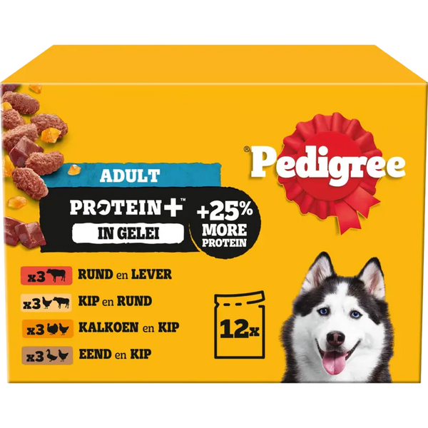 Pedigree Adult Protein+ Auswahl in Gelee