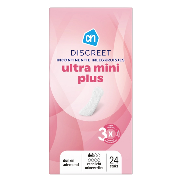 Incontinentie inleg ultra mini plus