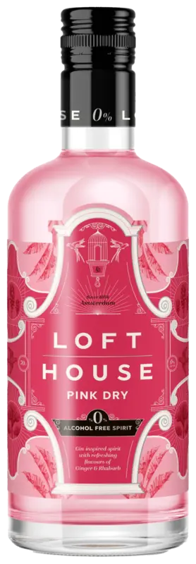 Loft House pink gin alcohol-free