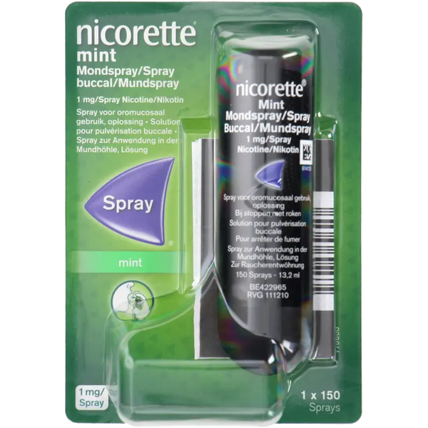 Nicorette Mundspray frische Minze 1 mg