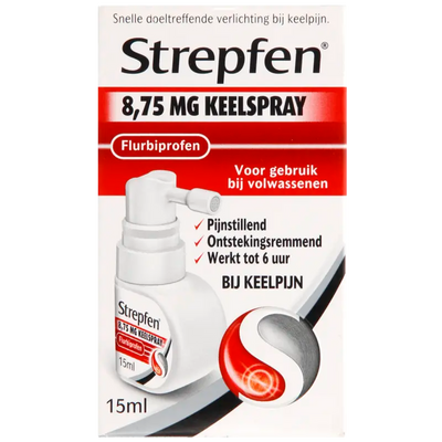Throat spray