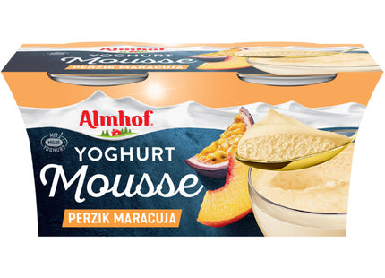 Almhof Yoghurt mousse perzik maracuja