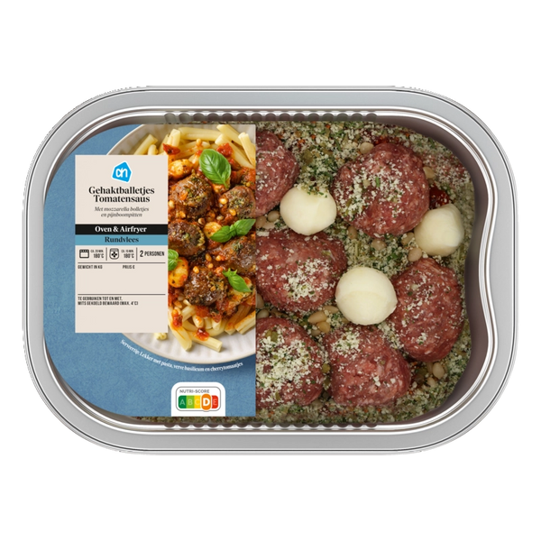 Ofengericht Hackbällchen mit Tomatensauce