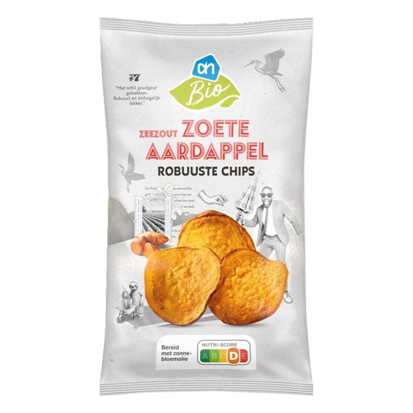 Bio-Süßkartoffelchips