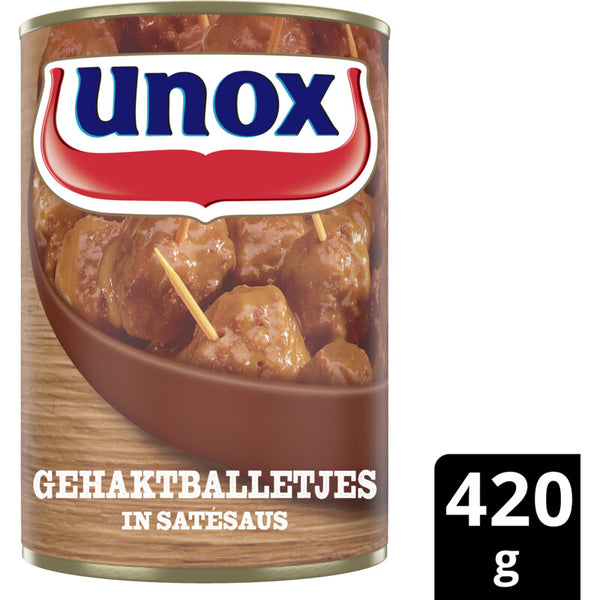 Unox Snackballetjes in satesaus