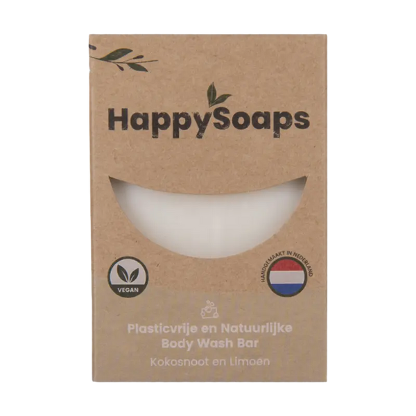 HappySoaps Glückliche Körperseife Kokosnuss & Limette