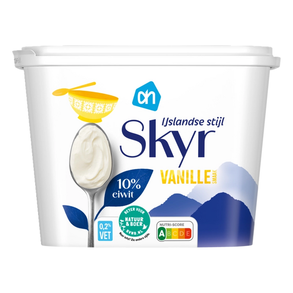 Skyr isländische Art Vanillegeschmack