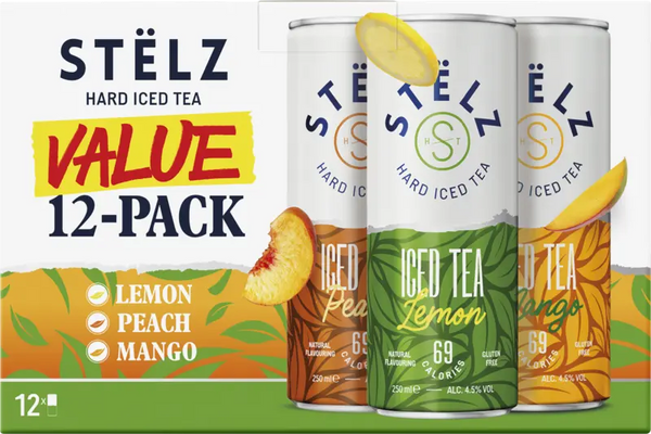 Stëlz Hard Iced Tea 12er-Pack