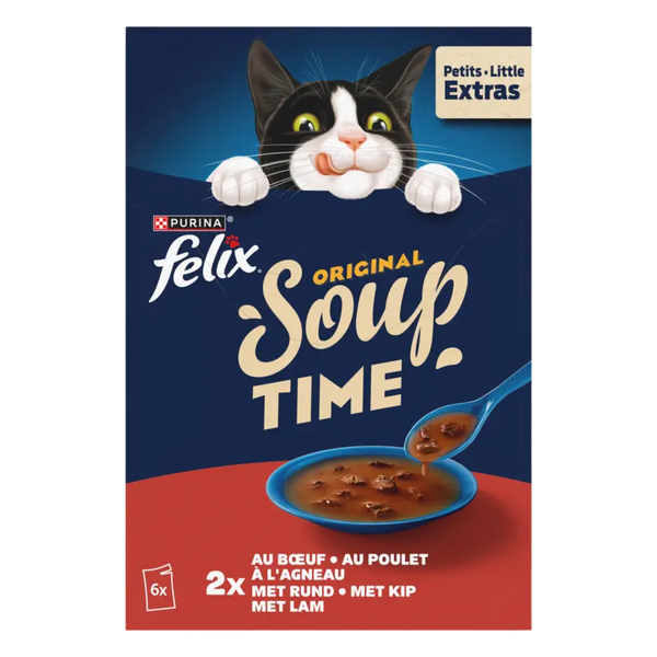 Felix Soup original met rund kip lam